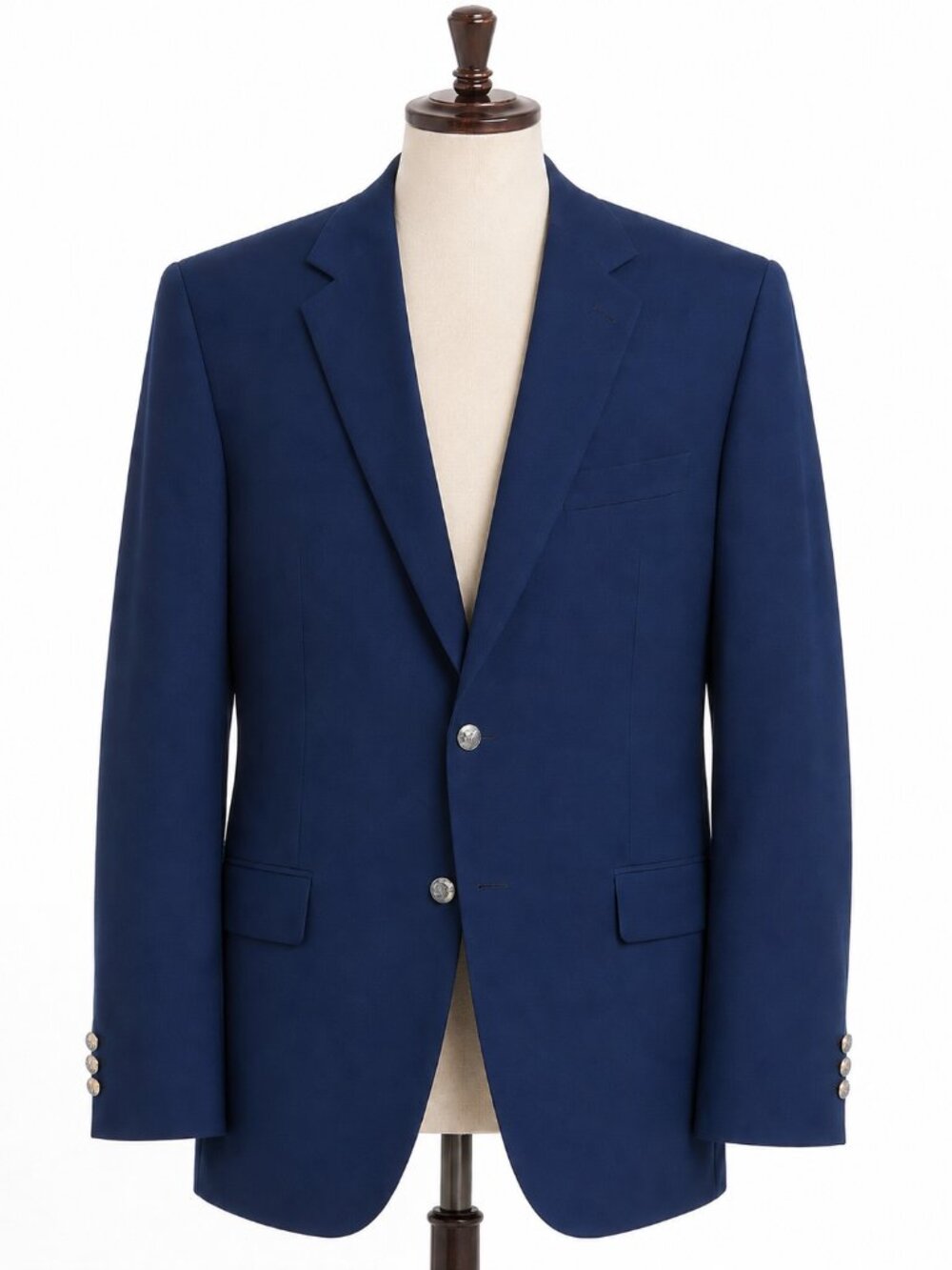 Vintage Palm Beach Blazer of Champions Wool Sport Coat Blue USA | Approx 40L